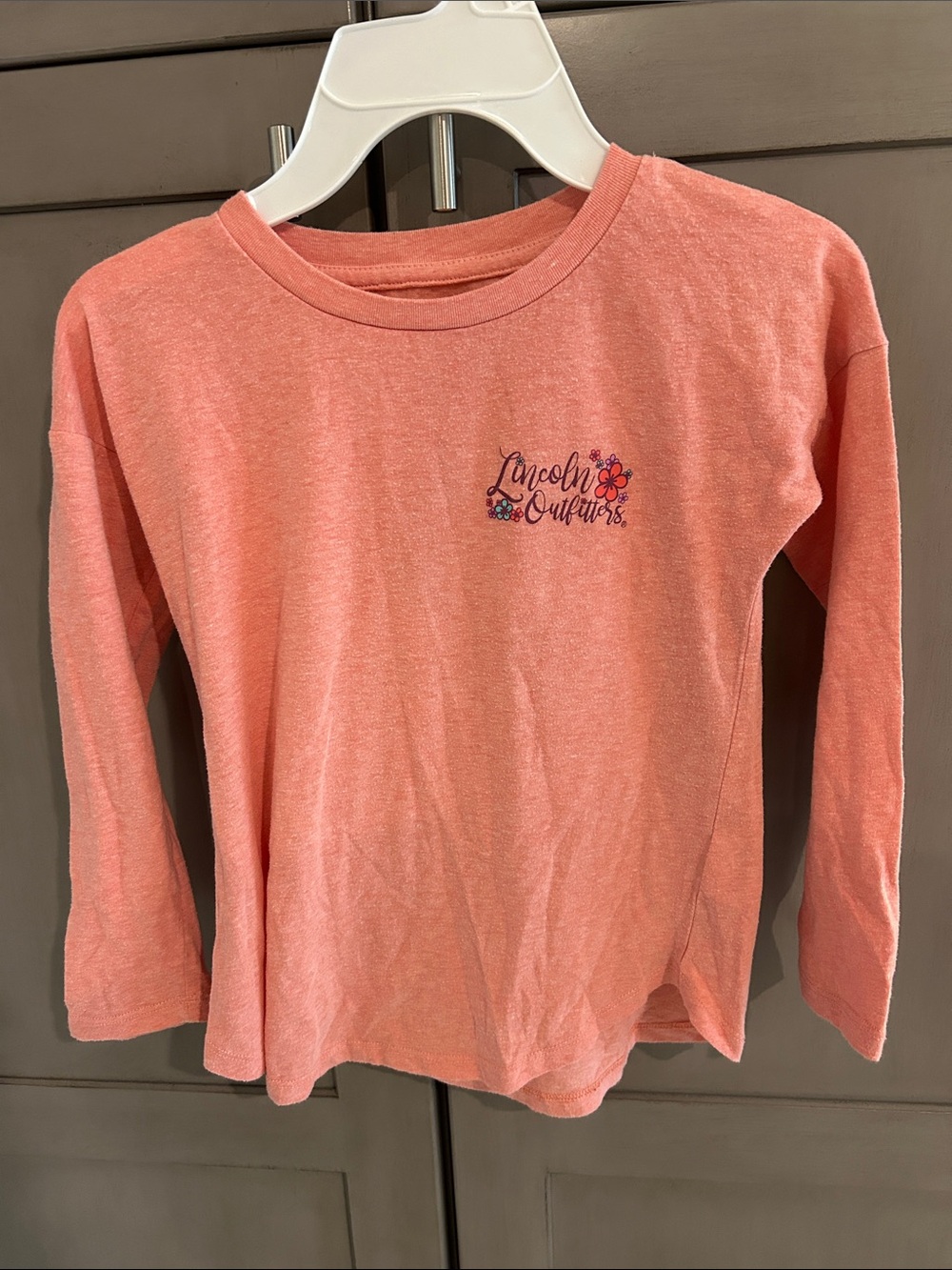 Lincoln Outfitters Girls' Coral Long Sleeve Tee